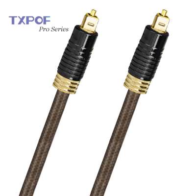 Factory Supplier Toslink to Toslink Optical Digital Audio Cable SPDIF