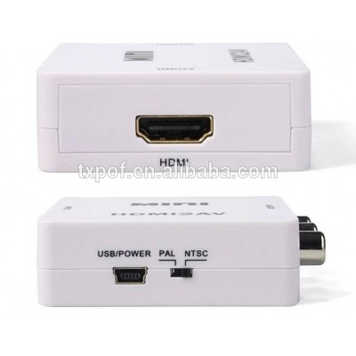 mini HDMI AV2 VGA to converter, video