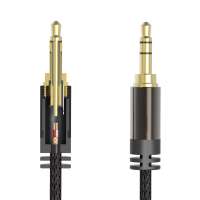 6 ft 1.8 m 3.5 mm Audio Cable 3.5 mm Audio Cable Gold Plated Connectors Male to Male Aux Cable