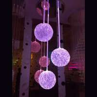 new modern fiber optic lamps led lights